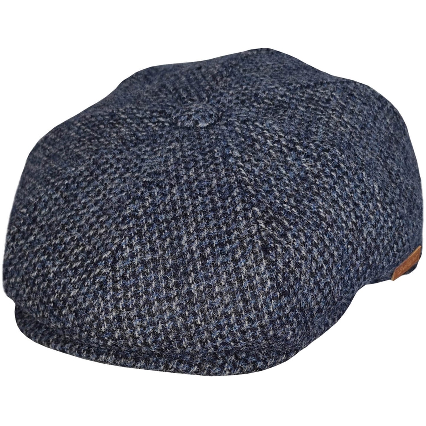 Newsboy Cap, Blue, Bakerboy Hat, Front View