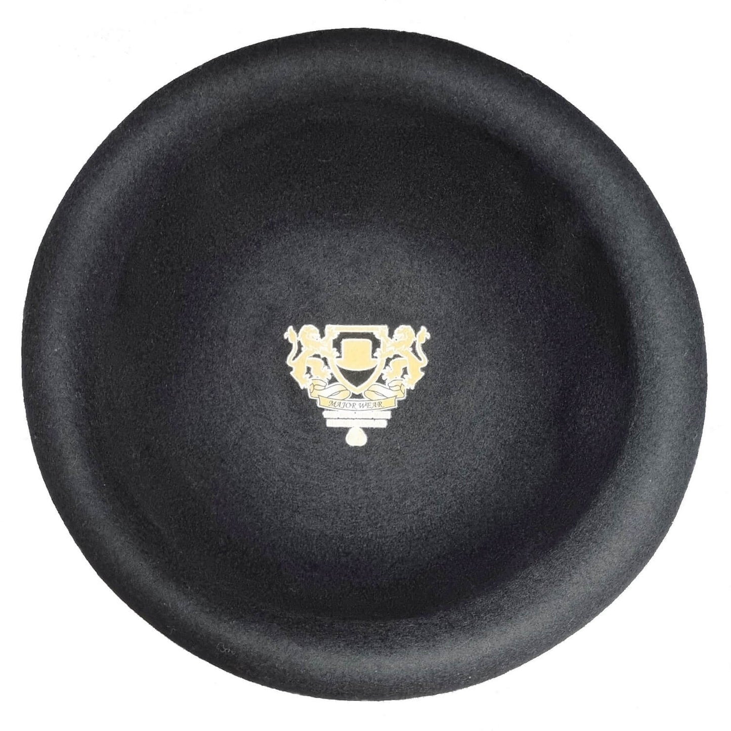 Cloche Hat, Black, Bell Shaped, Bowler, Interior View