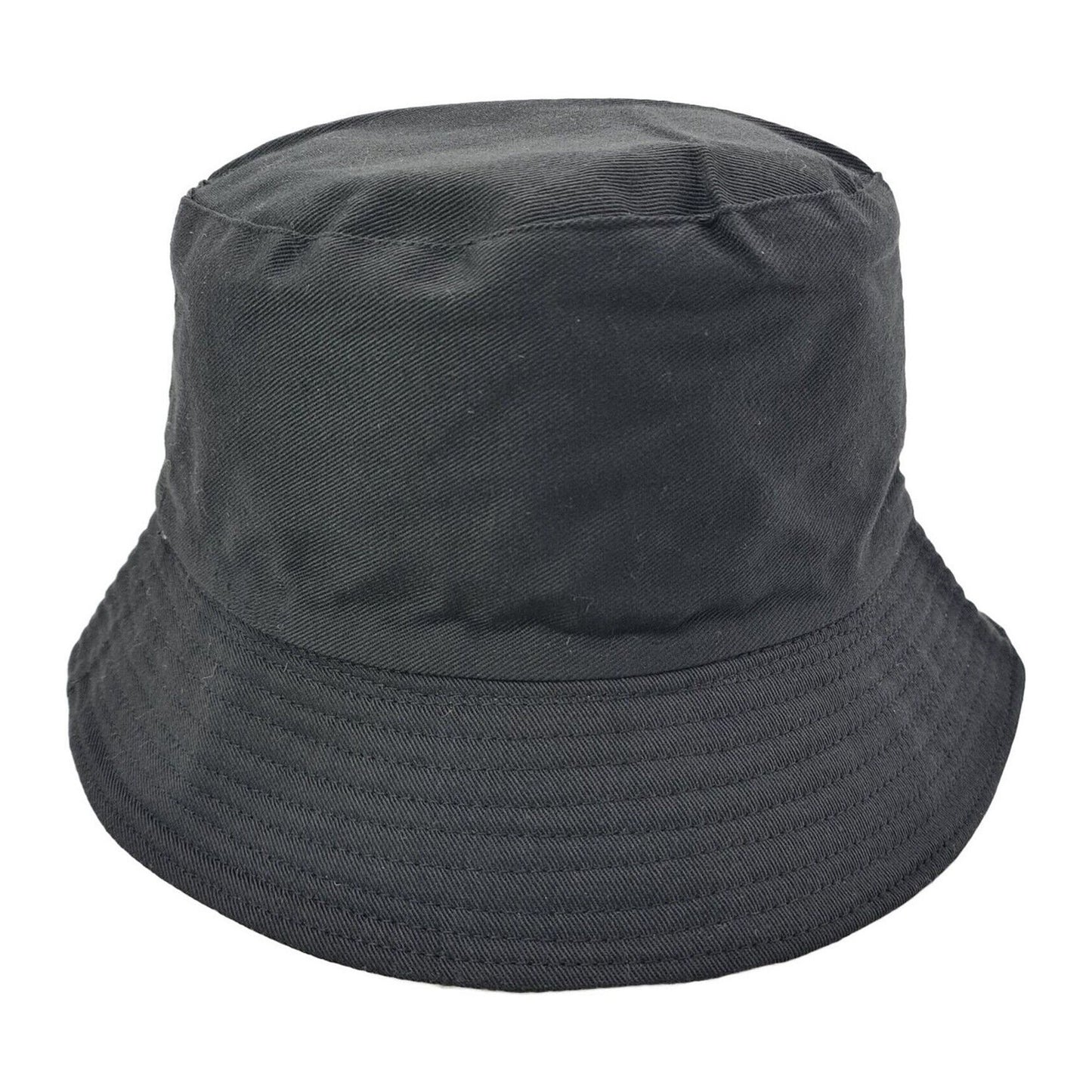 Bucket Hat, Black, Reversible,