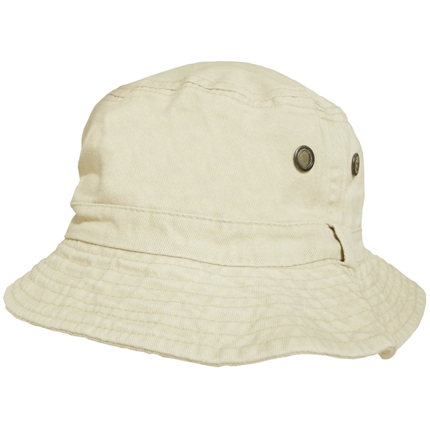 Bucket Hat, Stone, Faded, Fishing, Cap