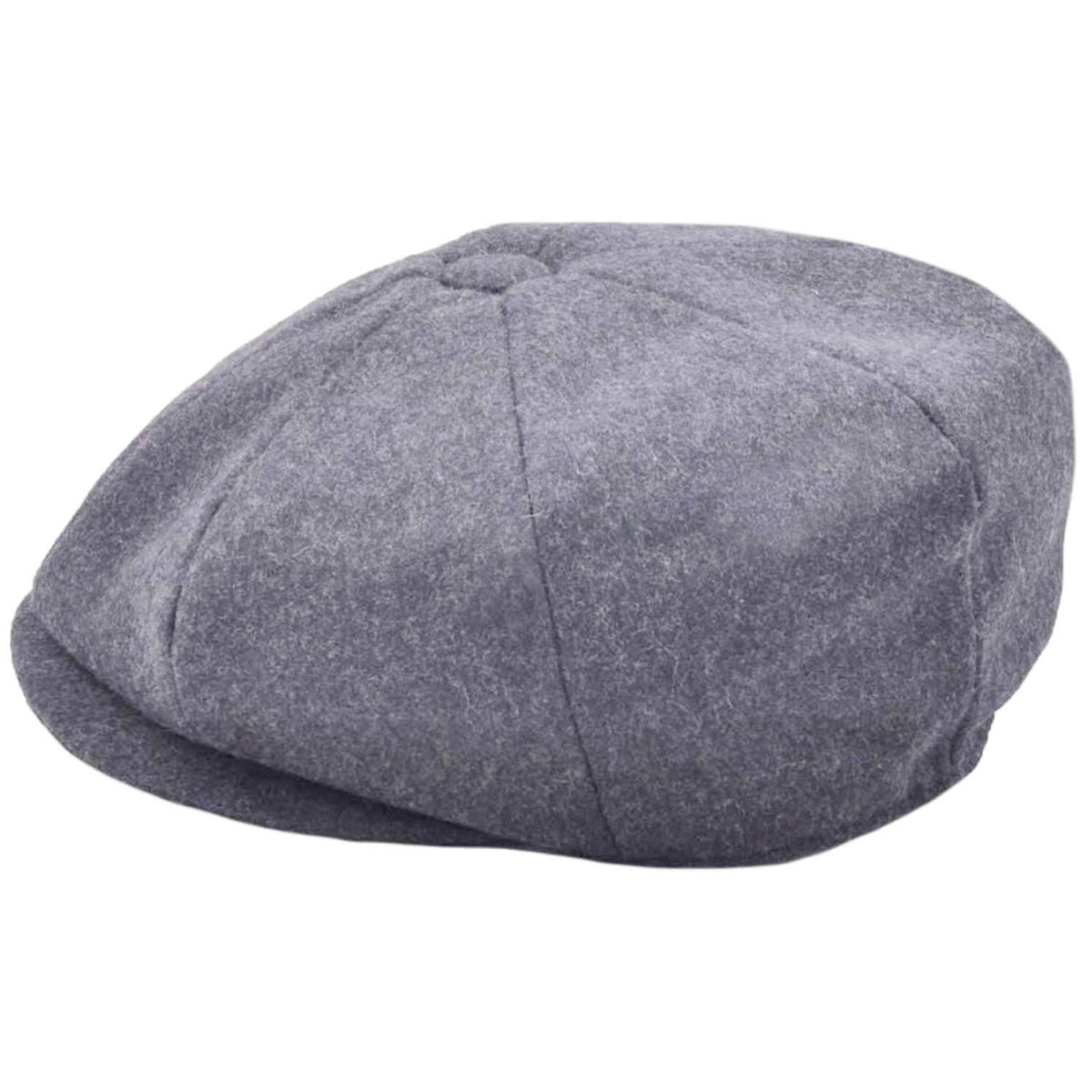 Grey Baker Boy Cap