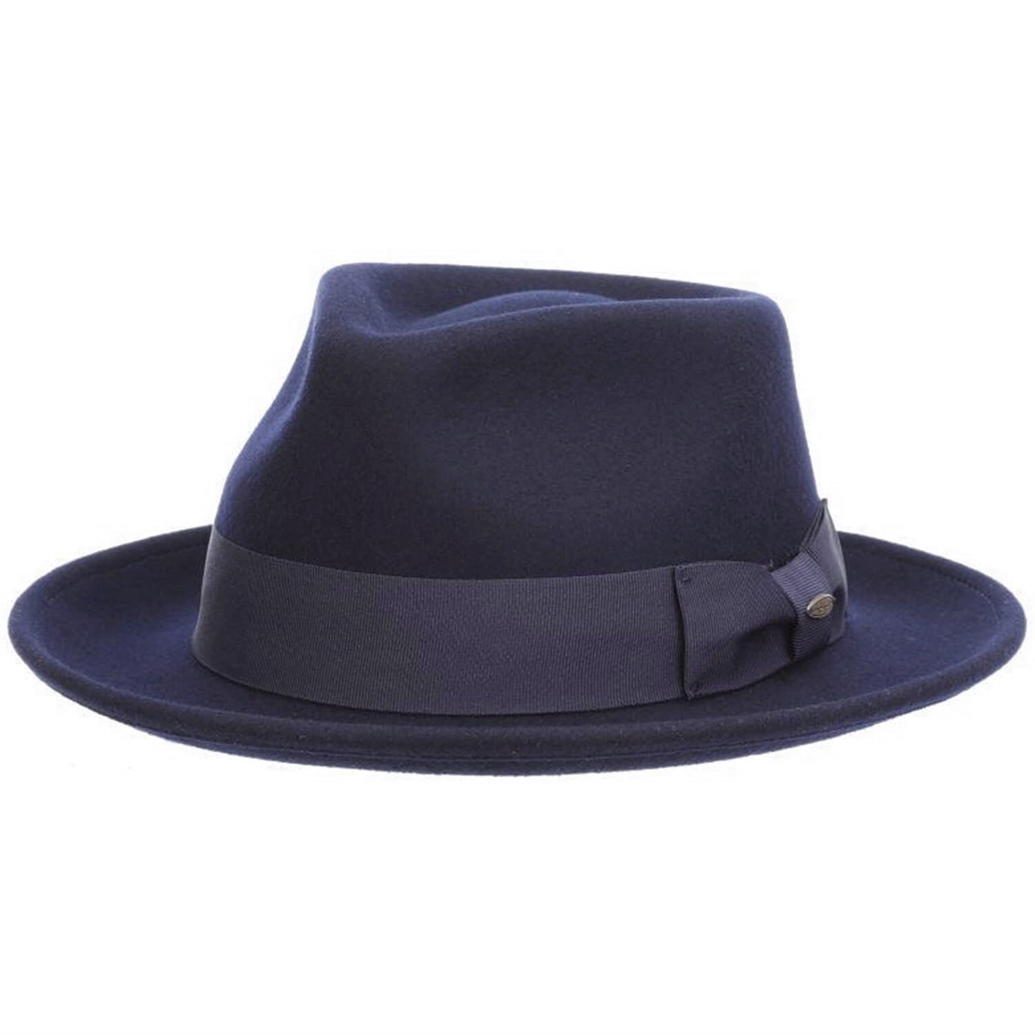 Borsalino Damiano Blueberry Marengo Felt Fedora Hat Made in Italy Borsalino Damiano Blueberry Marengo Felt Fedora Hat Made in Italy