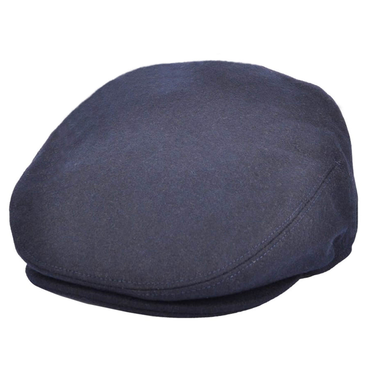Flat Cap, Navy Blue, Wool, Hat