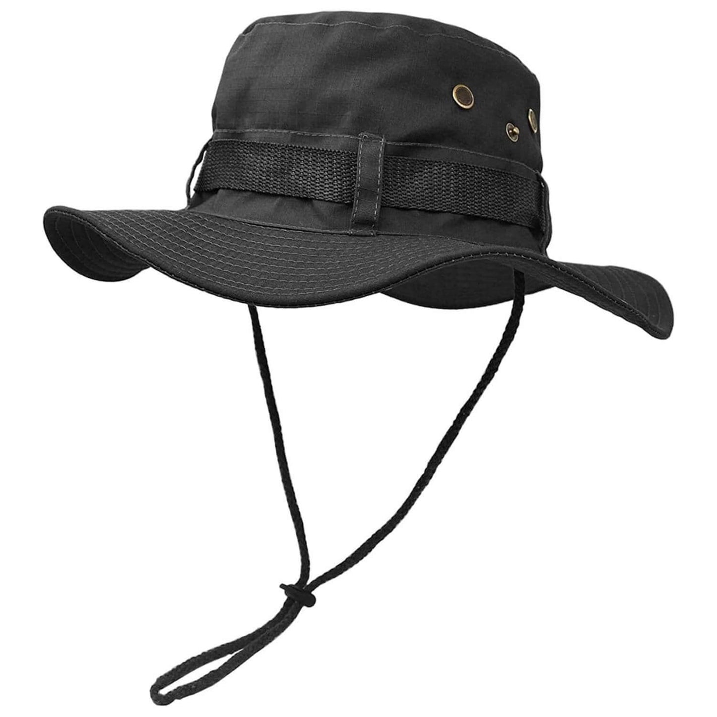 Boonie Hat 100% Cotton Black, Beige, Navy, Olive