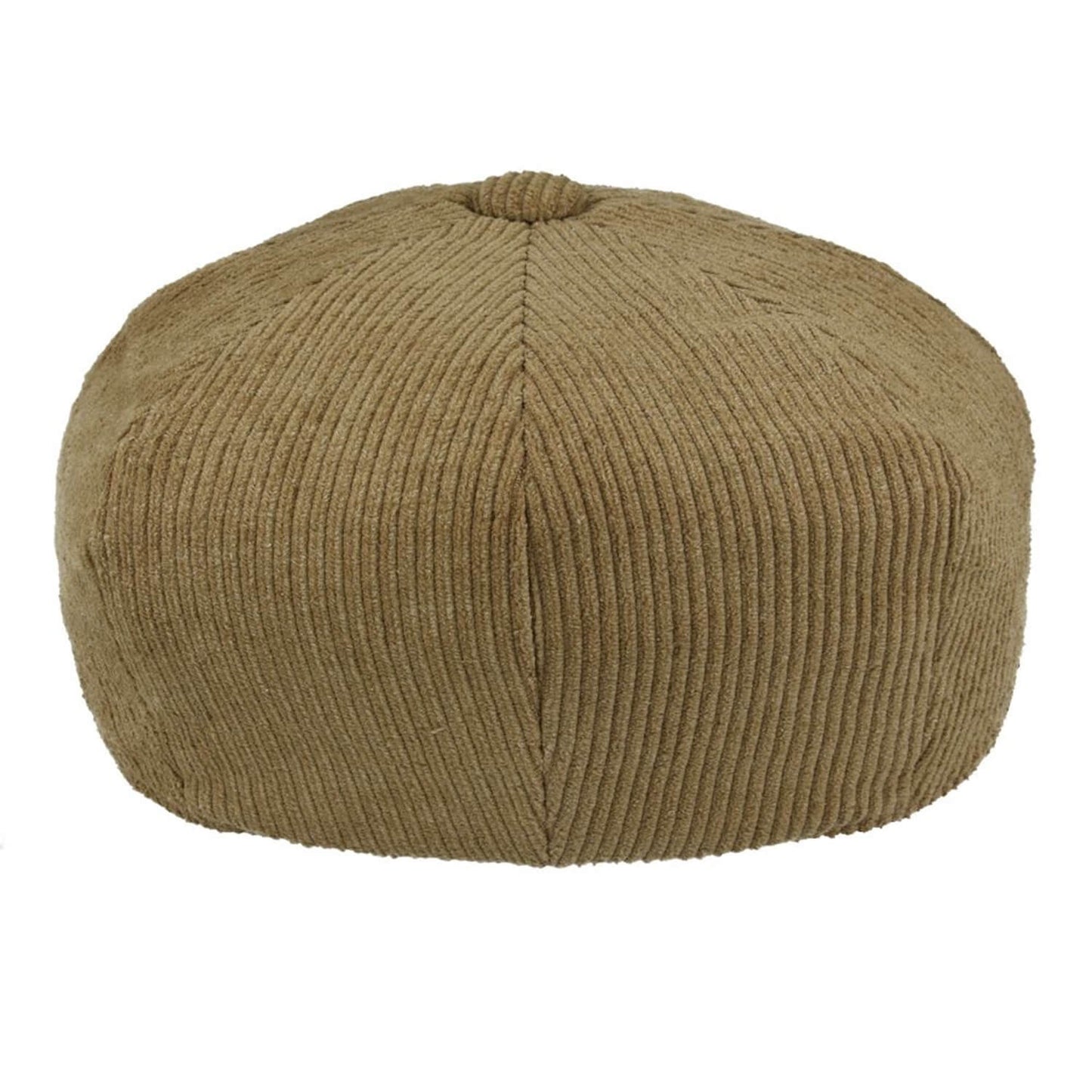 Newsboy, Tan, Corduroy, Rear View