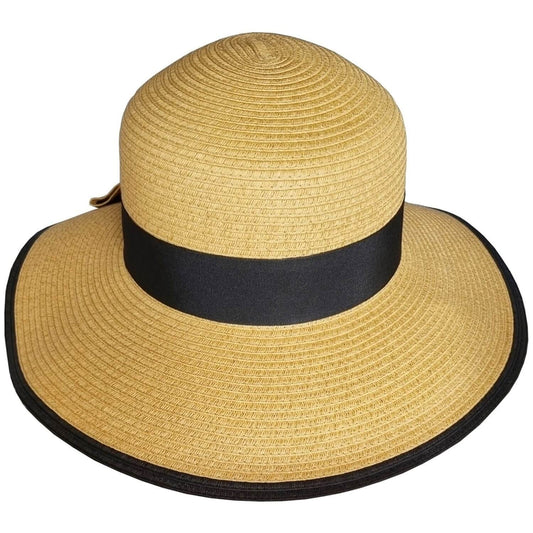 Sun Hat, Natural, Wide Brim, Straw