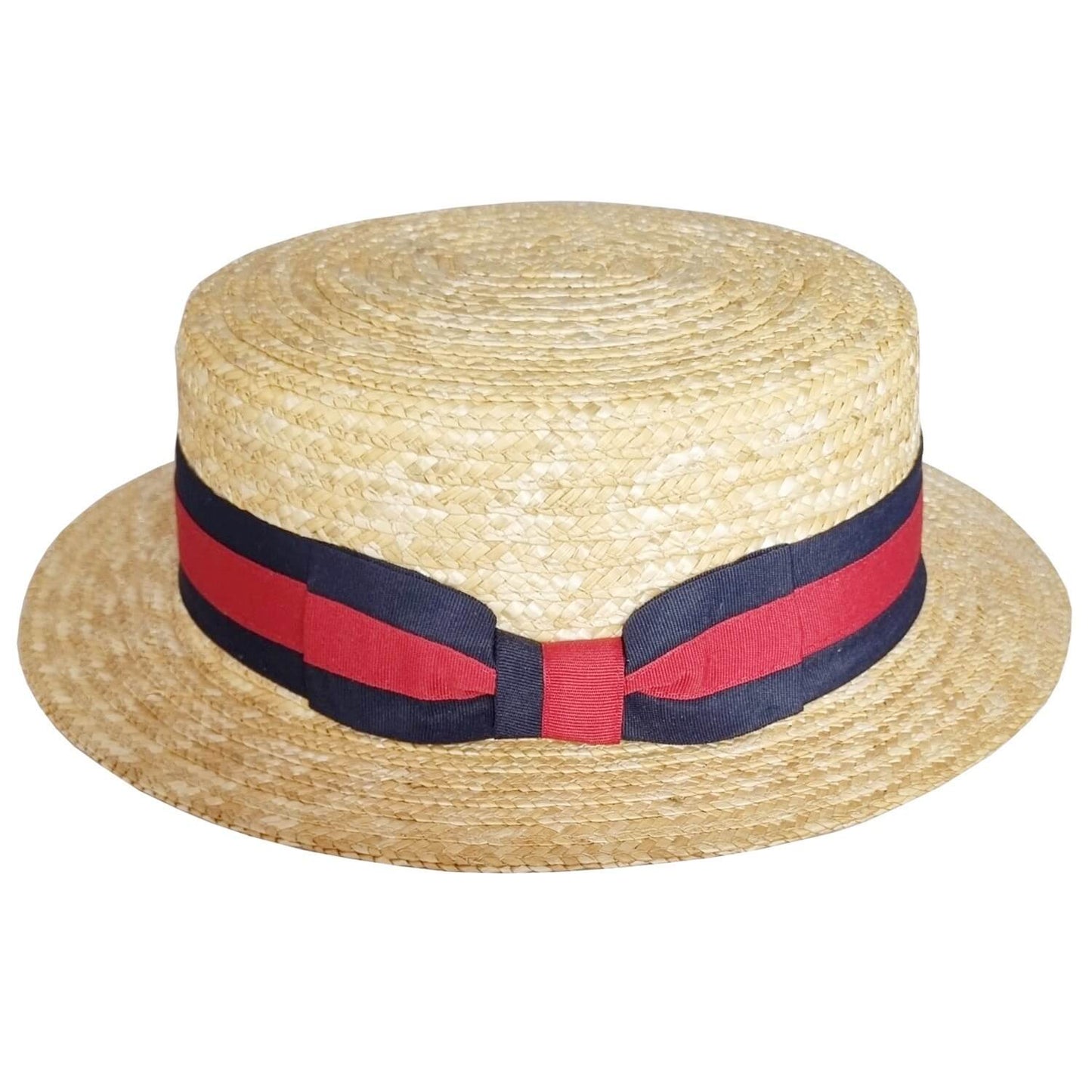 Boater Hat, Natural, Oxford, Side View