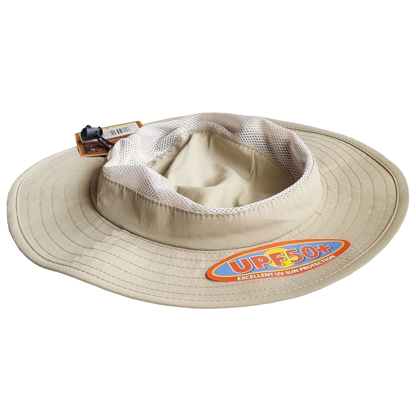 Bookie Bush Hat, Khaki, Traveller Safari Hats, Flat View