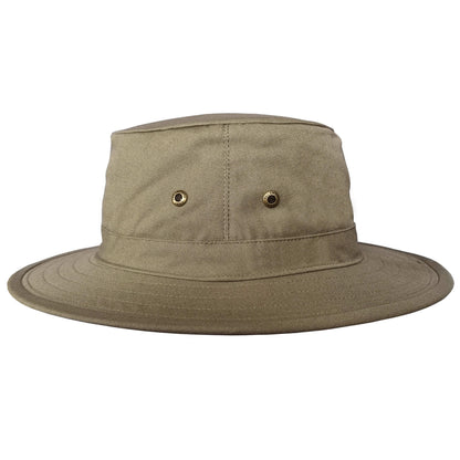 Traveller Hat, Khaki, Bush, Sun Hats, Side View