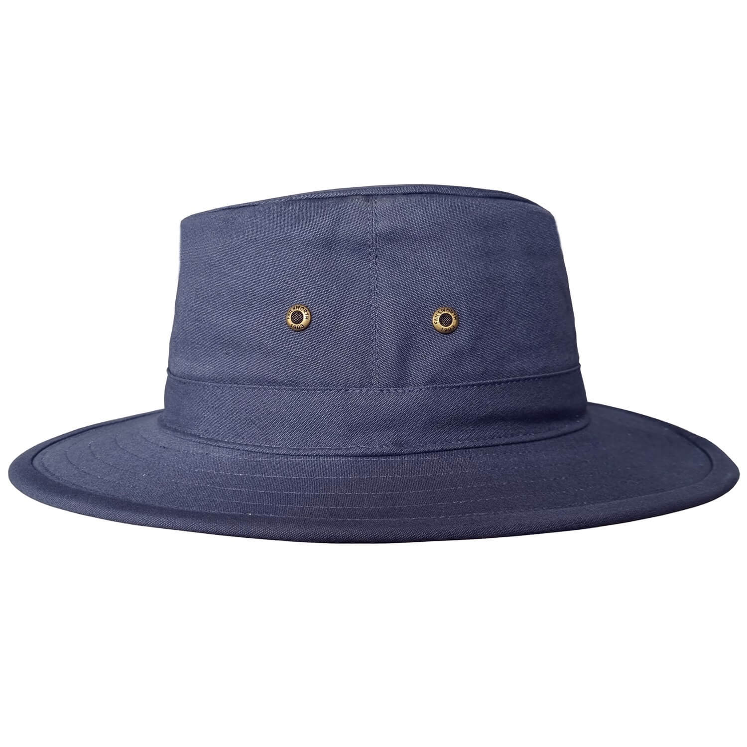 Traveller Hat, Navy Blue, Bush, Sun Hats, Side View