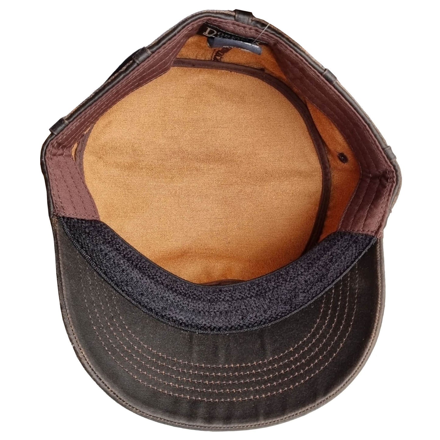 Cadet Cap, Brown, Army Cap, Lining View