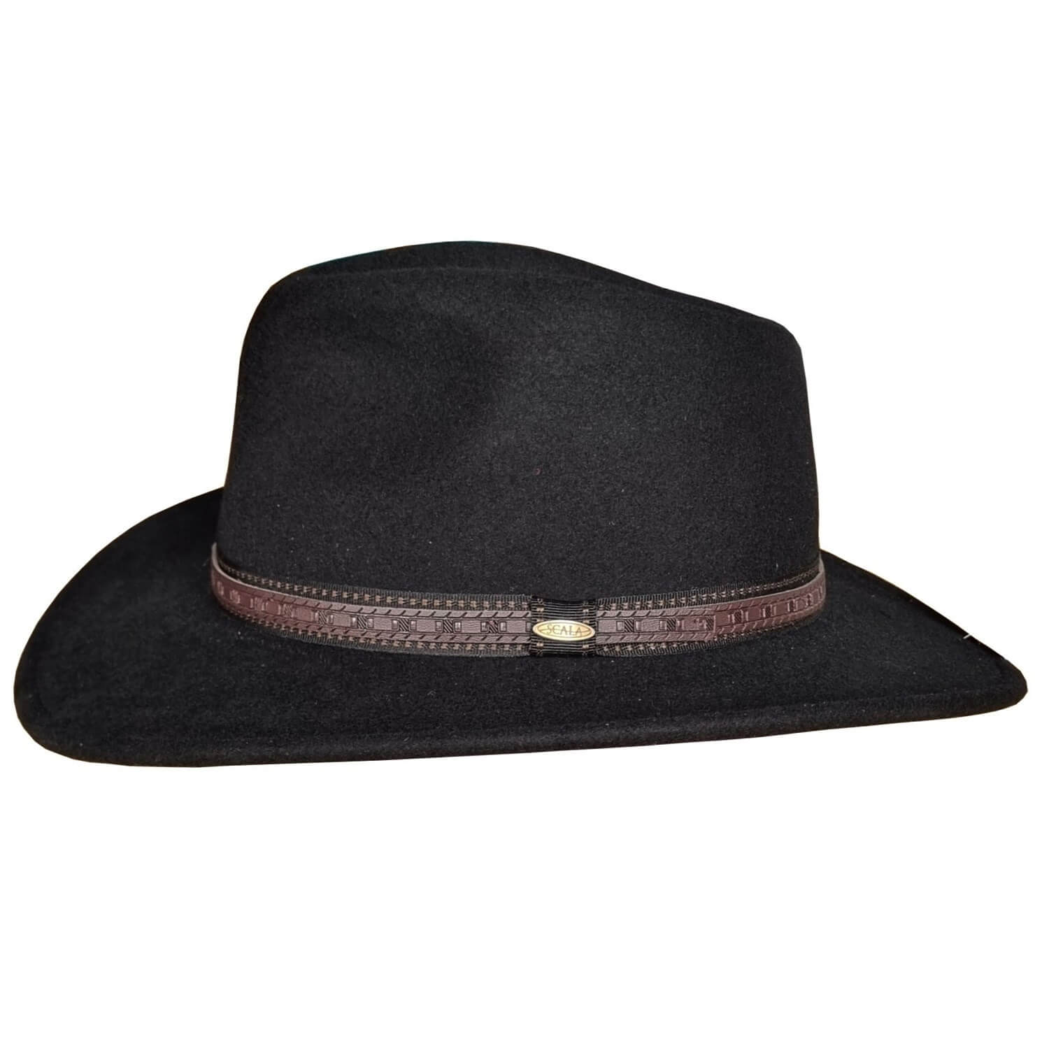 Cowboy Hat In 100 Wool Handmade Scala Gr8 Hats