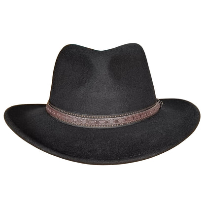 Cowboy Hat, Black, Western Hat, Front View