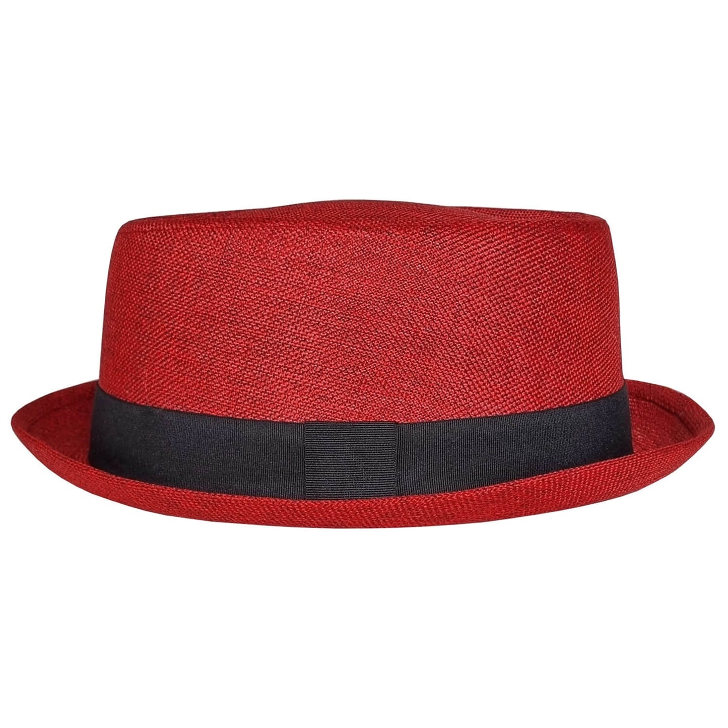 Pork Pie Hat, Red, Side View