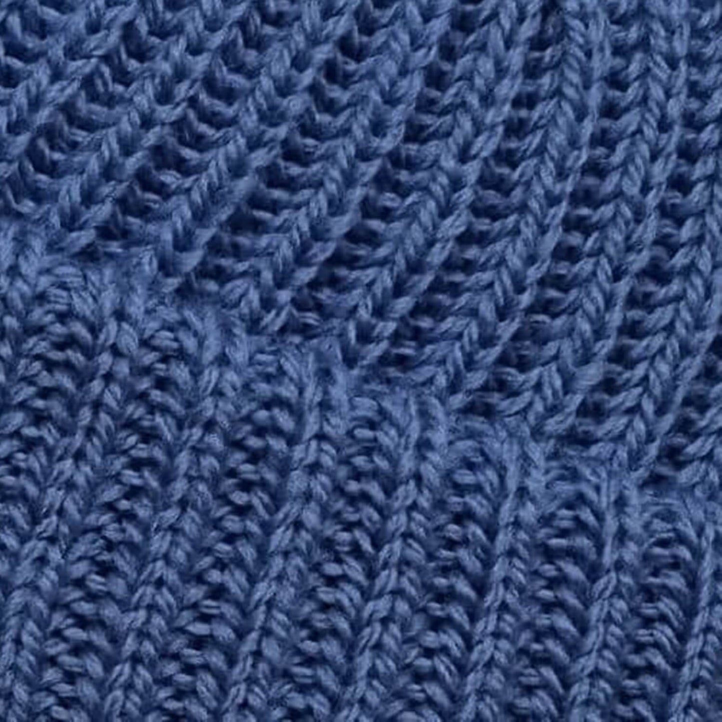 Short Beanie Hat, Light Blue, Docker Hat, Close-up