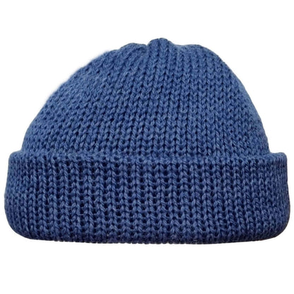 Docker Beanie, Indigo, Watch Cap, Front View