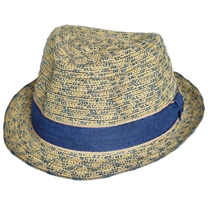 Trilby Hat, Sun Hat, Blue