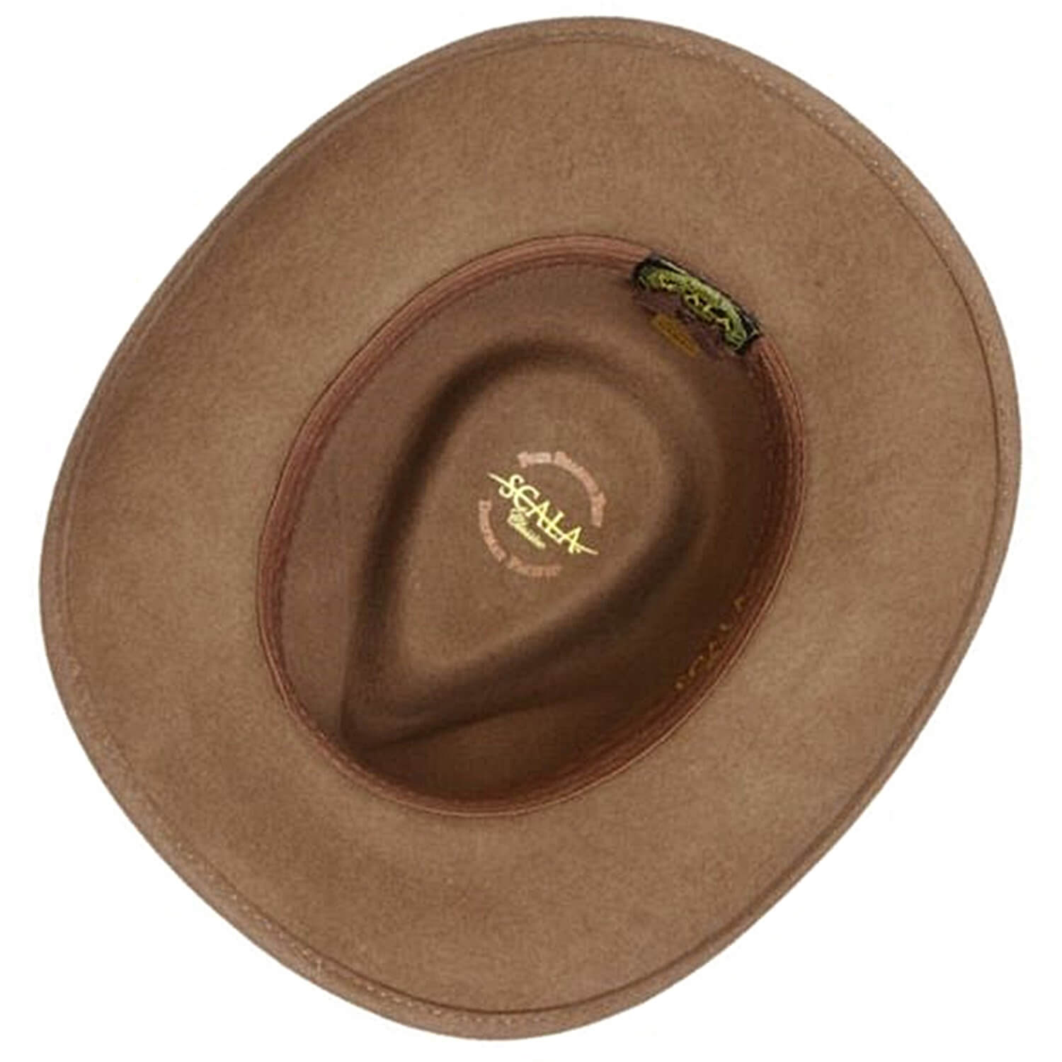 Cowboy Hat, Colour Pecan, Wool, Lining View