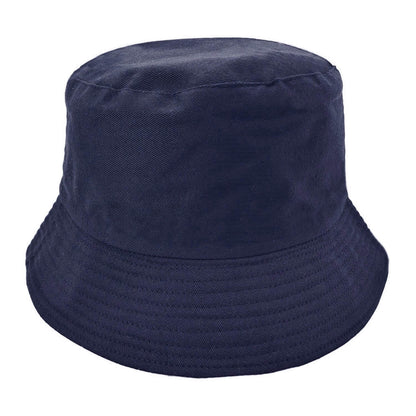 Bucket Hat, Navy, Sun Hat, Reversible