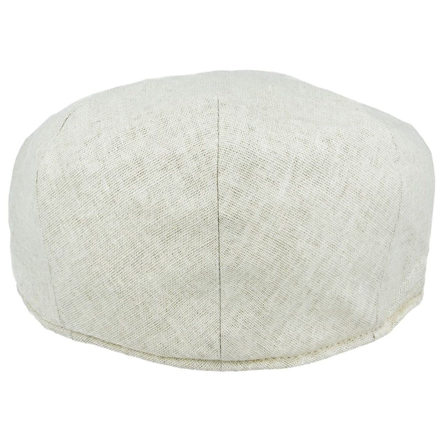 Flat Cap, Cream, Sun Hat, Rear View