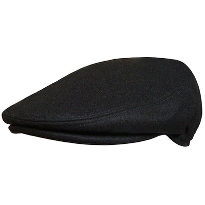 Flat Cap, Black, Plain