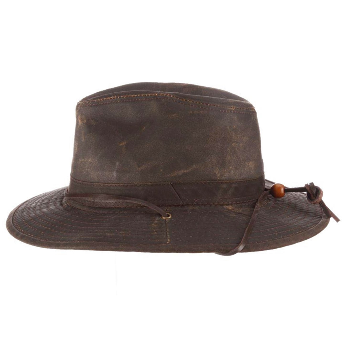 Outback Hat, Brown, Fedora, Safari, Sun Hats, Side View