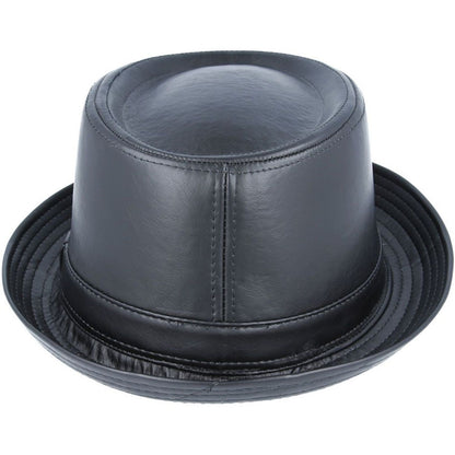 Pork Pie Hat, Black, Rear View