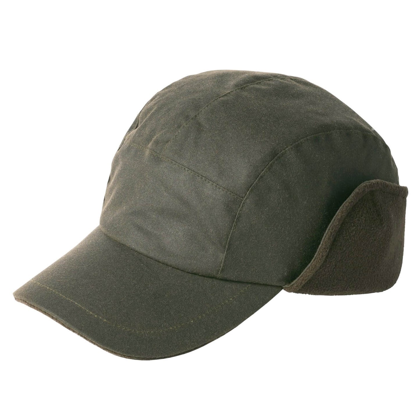 Waxed Lumberjack Hat, Olive Green, Showerproof