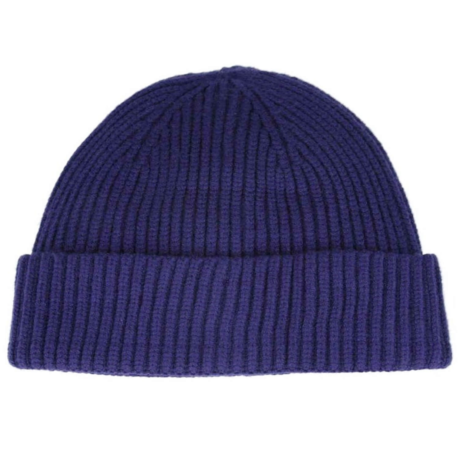 Short Docker Beanie, Navy, Fishermans Hat