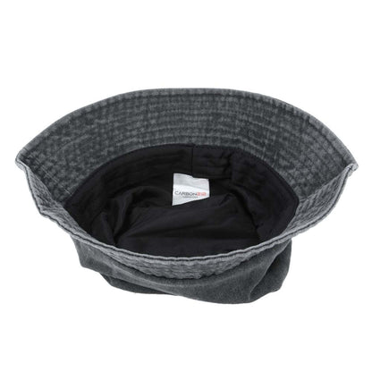 Bucket Hats - Pre-Washed Faded Look Black, Navy - Carbon 212