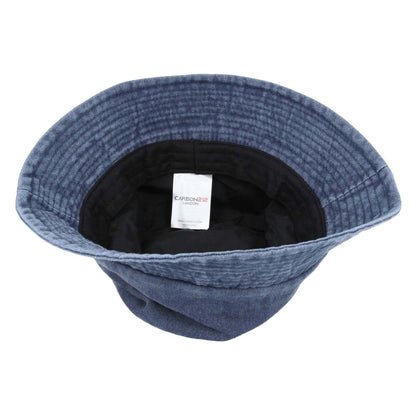 Bucket Hats - Pre-Washed Faded Look Black, Navy - Carbon 212