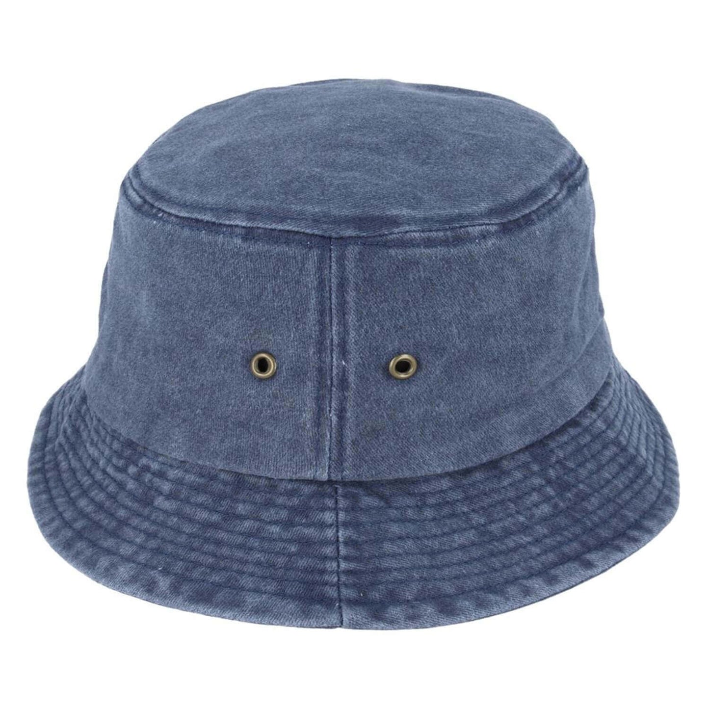 Bucket Hats - Pre-Washed Faded Look Black, Navy - Carbon 212