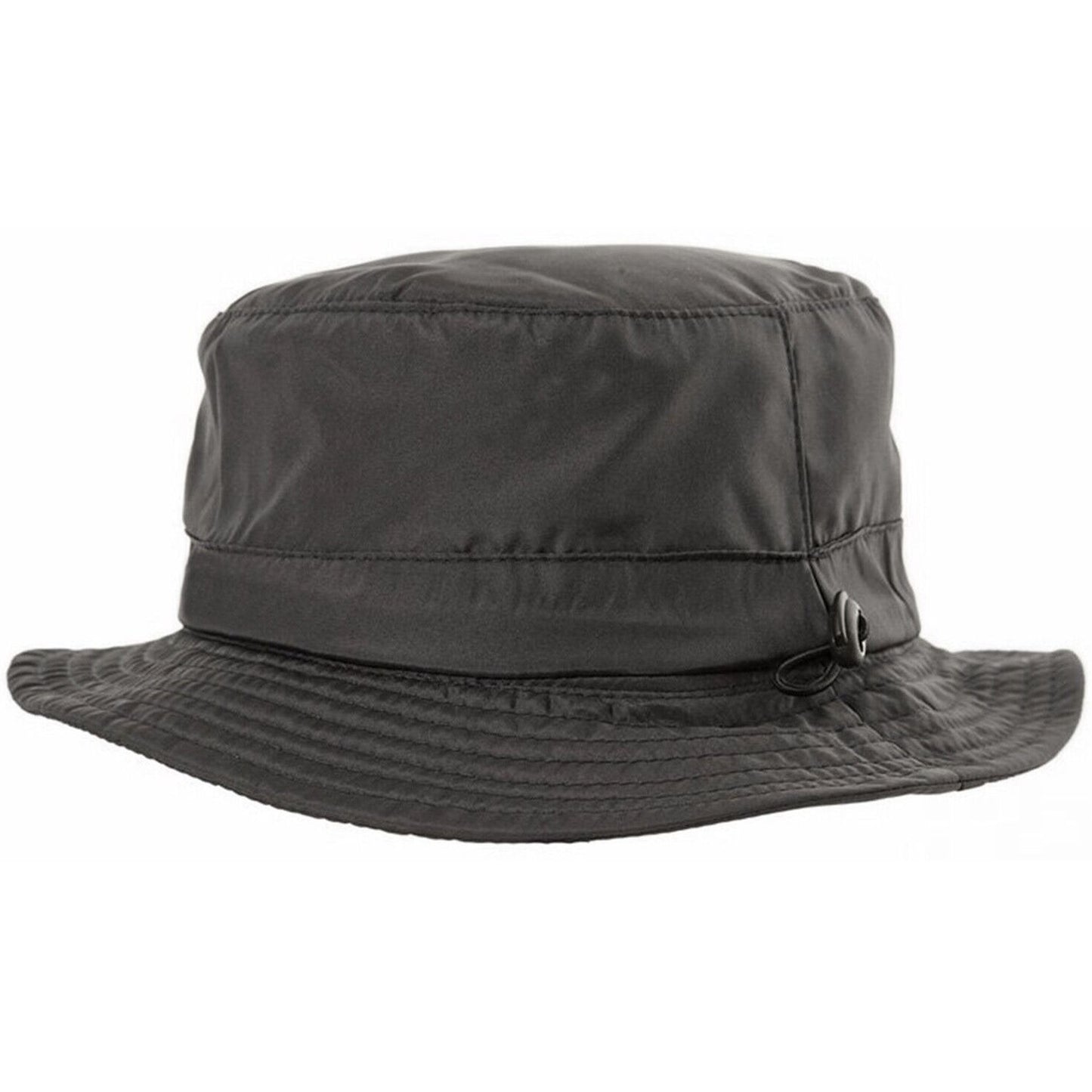 Bucket Hat, Black, Showerproof