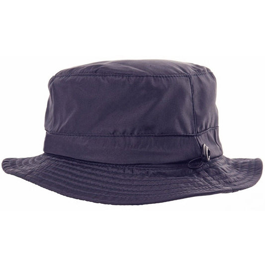 Bucket Hat, Navy Blue, Showerproof