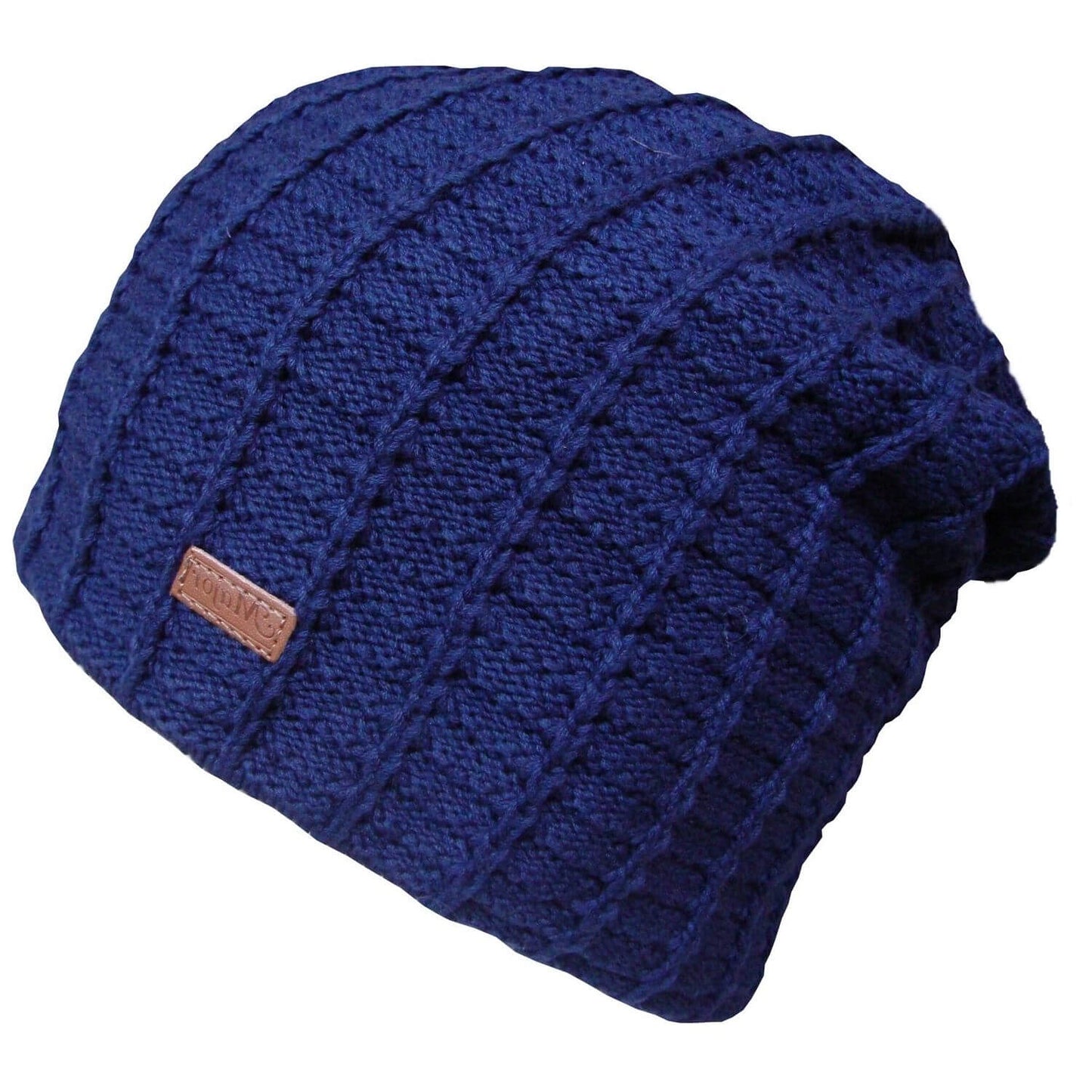 Beanie Hat, Blue, Slouch