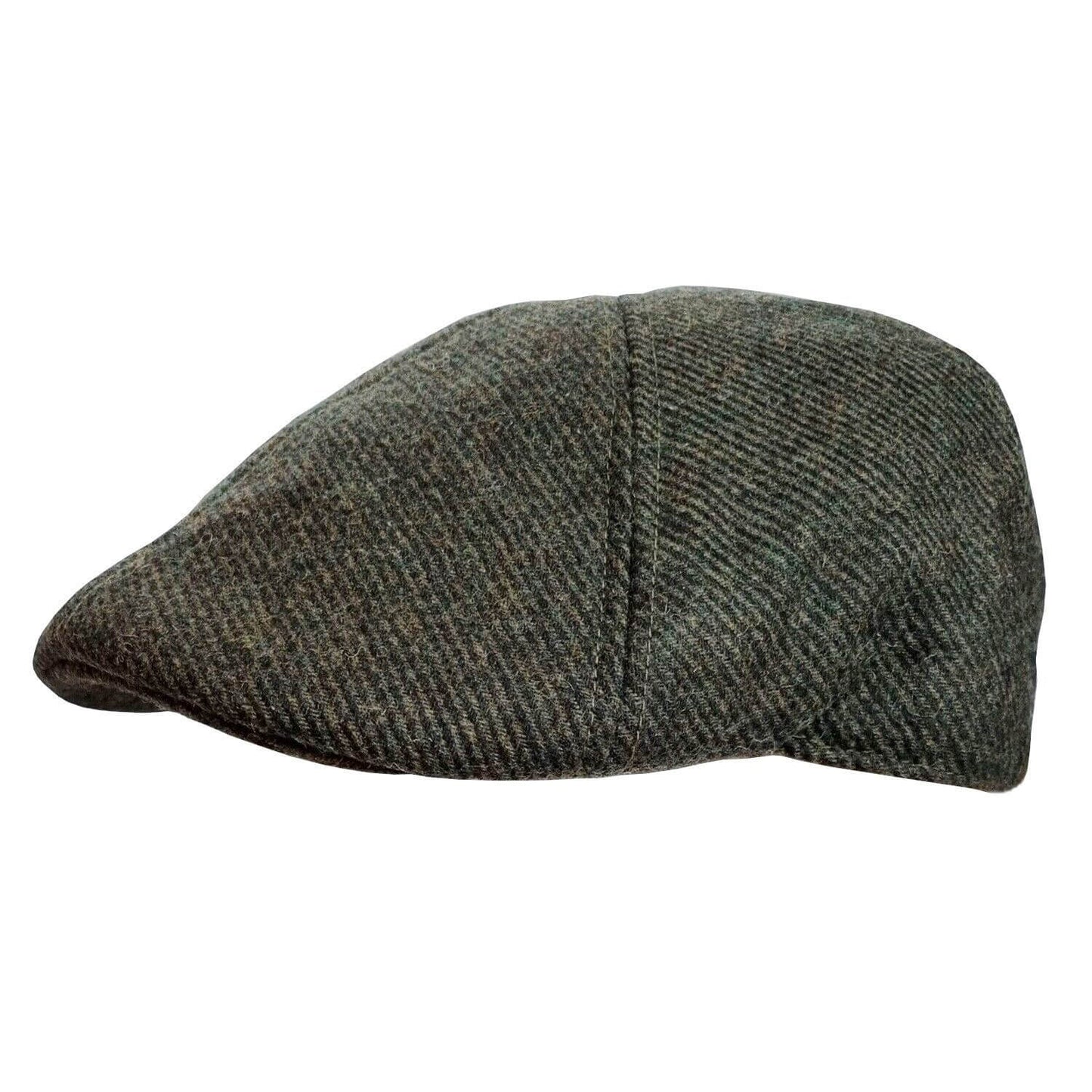 Flat Cap, Green, Duck Bill Hat