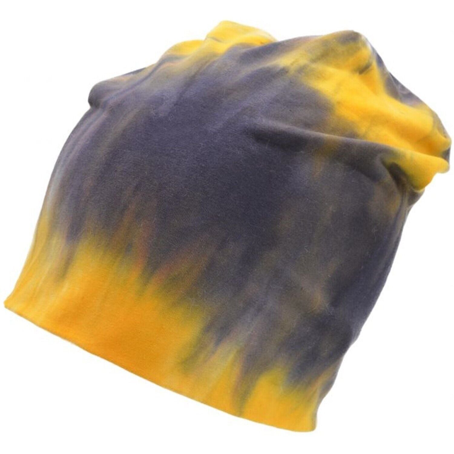 Beanie Hat, Yellow, Bleached, Lightweight