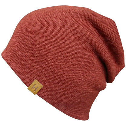 Beanie Hat, Mustard, Plain, Slouch