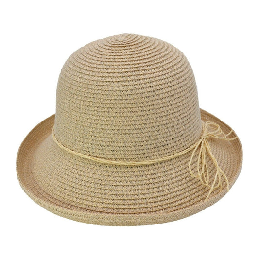 Straw Sun Hat, Beige, Wide Brim, Womens