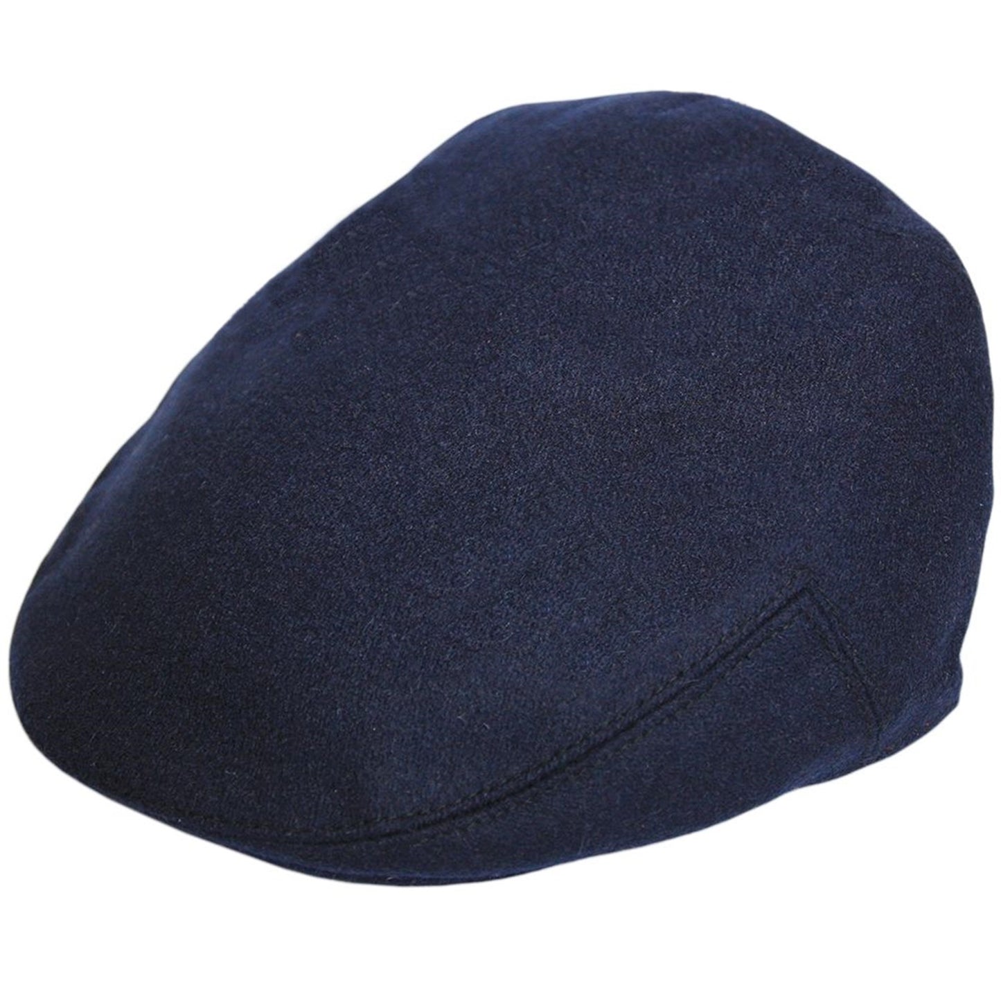 Flat Cap, Navy Blue, Wool, Hat