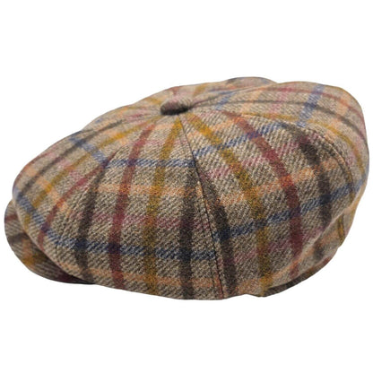 Baker Boy Hat, Brown, Side View