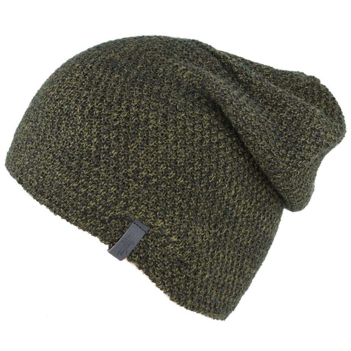 Beanie Hat, Green, Slouch