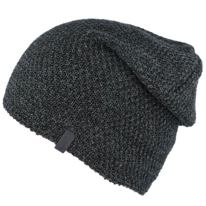 Beanie Hat, Black, Slouch