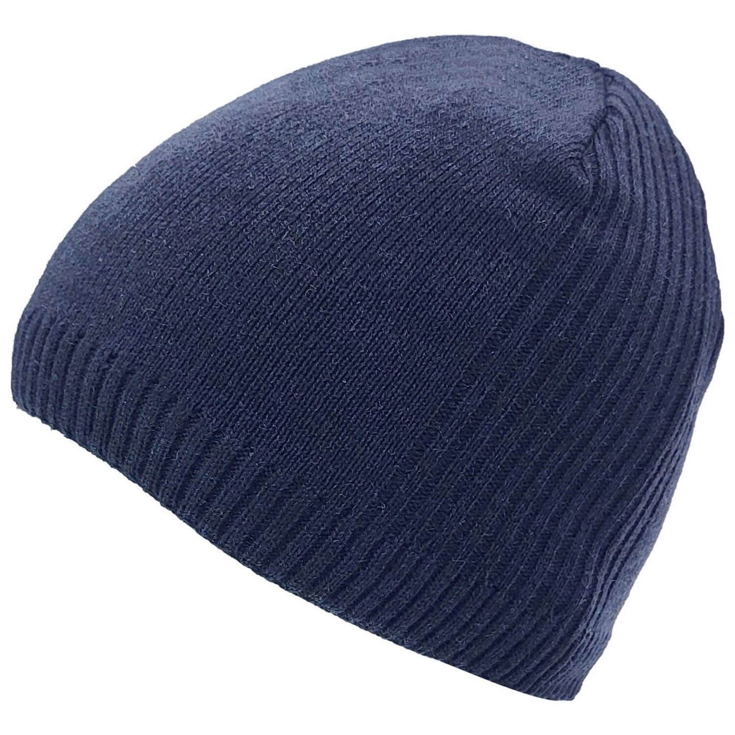 Beanie Hat, Navy Blue, Skullie Cap