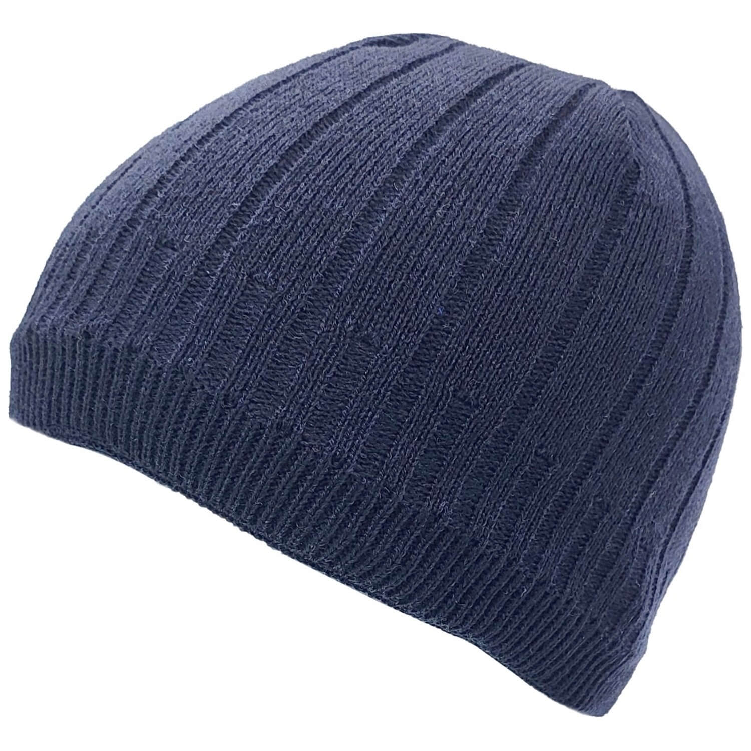 Beanie Hat, Navy Blue, Winter Hat