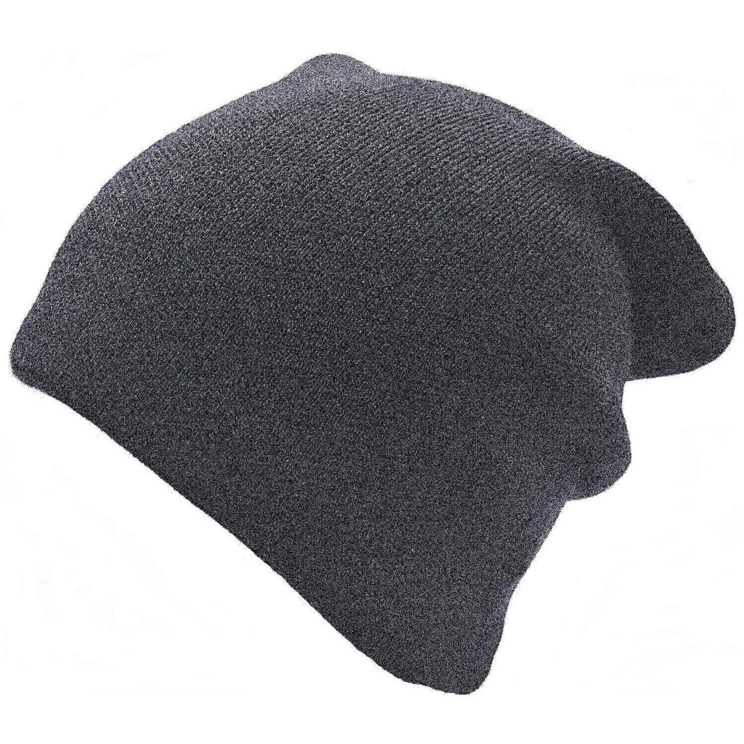 Beanie Hat, Grey, Slouch