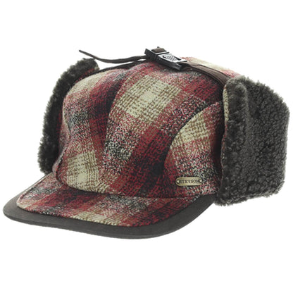 Lumberjack Hat, Burgundy, Trapper Hat