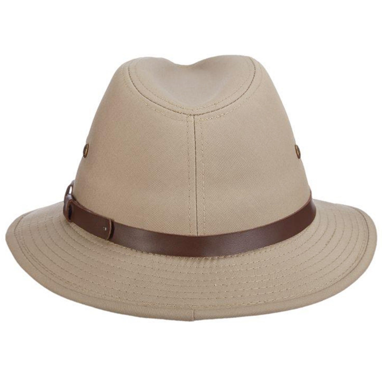 Safari Hat, Khaki, Stetson, Water Repellent, Rear View