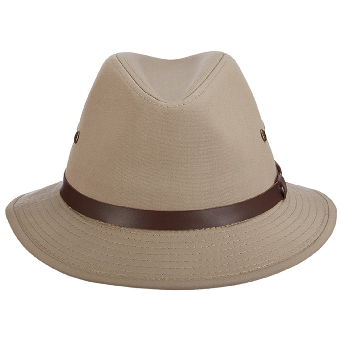 Safari Hat, Khaki, Stetson, Water Repellent, Front View