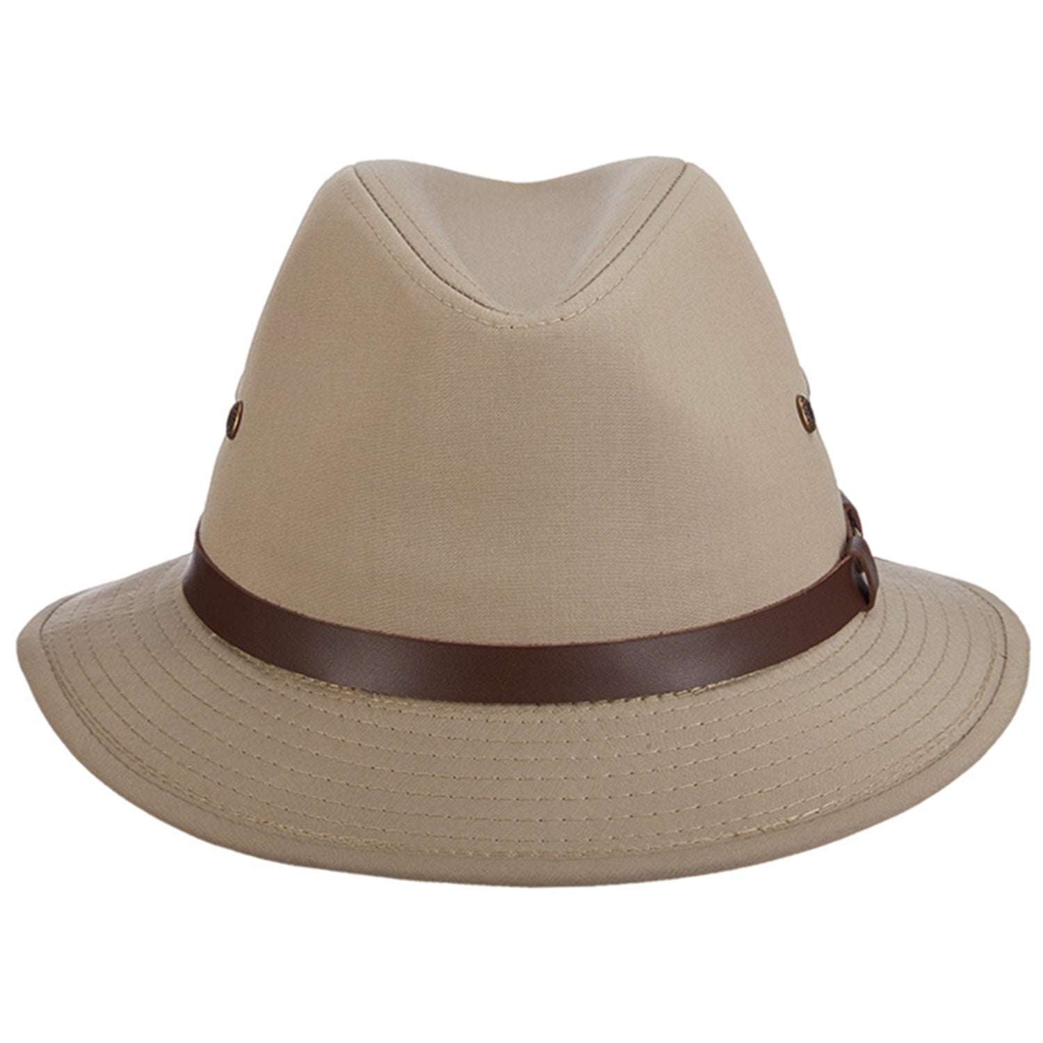 Safari Hat, Khaki, Stetson, Water Repellent, Front View